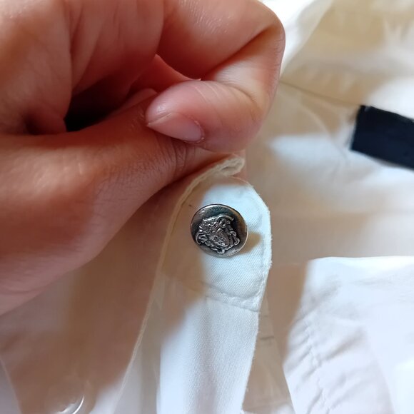 Vintage Versace Button Up XL Shirt - Picture 7 of 7